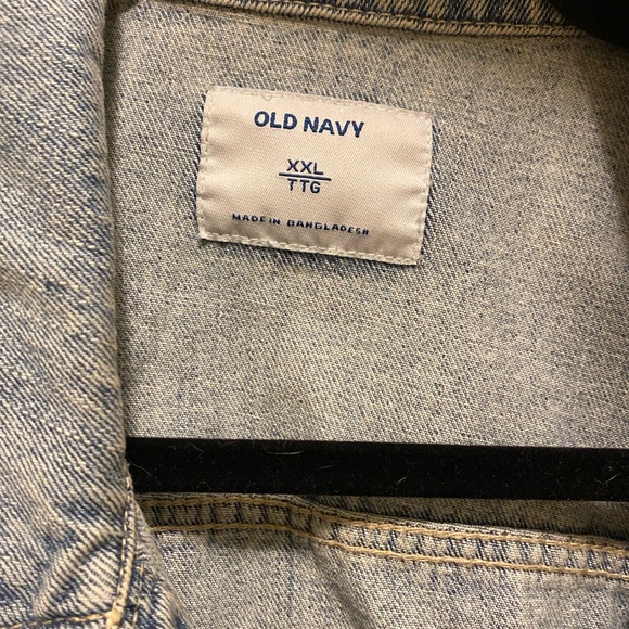 OLD NAVY DISTRESSED DENIM JACKET - Picture 5 of 5